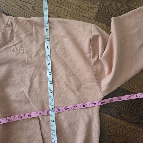 Rylee + Cru Peach Quarter-Zip Sweater Womens Size XS - Picture 7 of 7